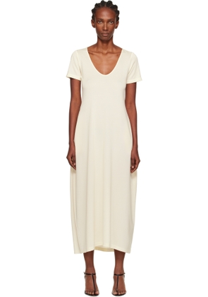 GIA STUDIOS Off-White Raphine Midi Dress