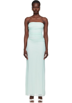 BEC + BRIDGE Blue Alara Strapless Maxi Dress