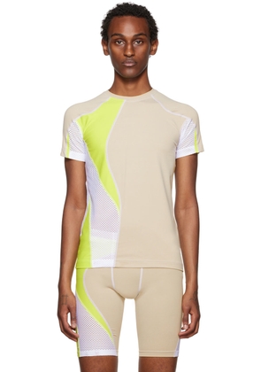 GmbH Beige Biker T-Shirt