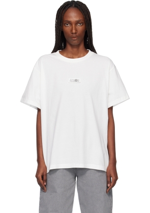 MM6 Maison Margiela Off-White Numeric Cotton T-shirt