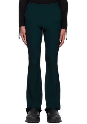 Dion Lee Blue Angled Lounge Pants