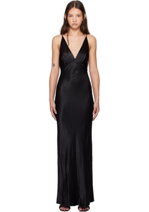 BEC + BRIDGE Black Moon Dance V Maxi Dress