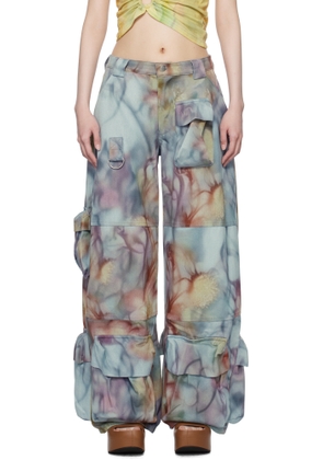 Collina Strada Multicolor Super Bloom Garden Cargo Pants