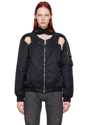 Coperni Black Cut-Out Bomber