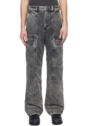 OUAT Black Cargo Jeans