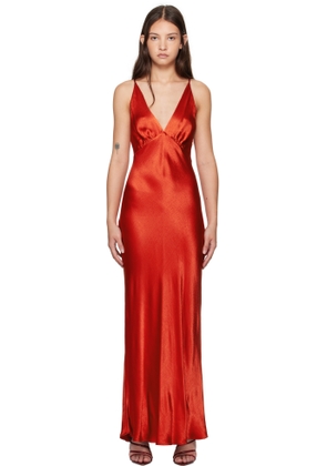 BEC + BRIDGE Red Moon Dance V Maxi Dress