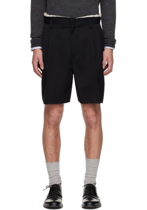 Maison Margiela Black Tailored Shorts