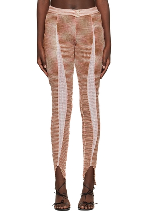 Gabe Gordon Pink Split Leggings