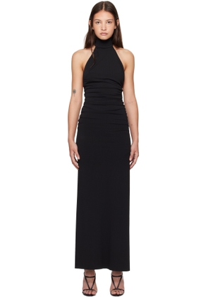 BEC + BRIDGE Black Larsen Racer Maxi Dress