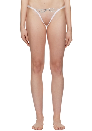 Agent Provocateur White Melle Brief