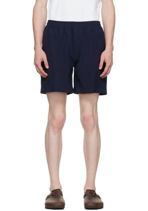 Second/Layer Navy Madero Boxer Shorts