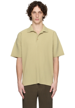 HOMME PLISSÉ ISSEY MIYAKE Green Monthly Color May Polo