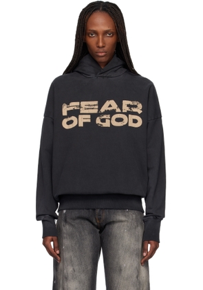 Fear of God Black 'Fear Of God' Hoodie
