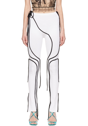 Ottolinger White Strappy Leggings