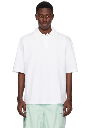 Marni White Oversized Polo