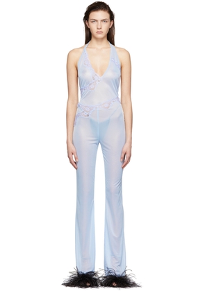 VAILLANT SSENSE Exclusive Blue Jumpsuit