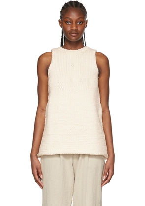 Puppets and Puppets White Organic Cotton Sweater