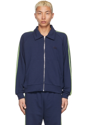 Molly Goddard Navy & Green Simon Sweatshirt