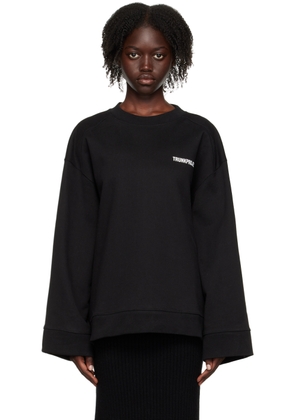 Trunk Project Black Vented Sweatshirt