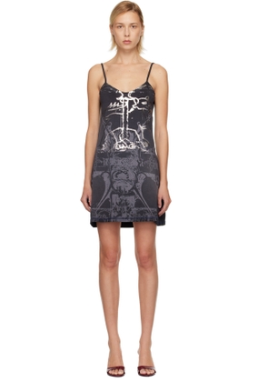 Diesel Gray D-Longy Minidress