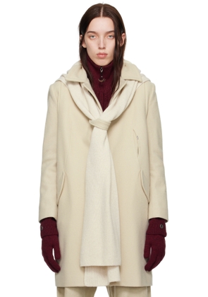 HYEIN SEO Beige Hood Muffler Coat