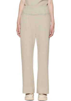 Voranida Taupe Bailey Trousers