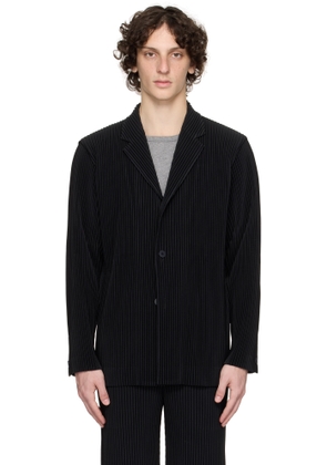 HOMME PLISSÉ ISSEY MIYAKE Black Tailored Pleats 2 Blazer