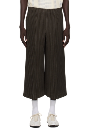 HOMME PLISSÉ ISSEY MIYAKE Brown Monthly Color June Trousers