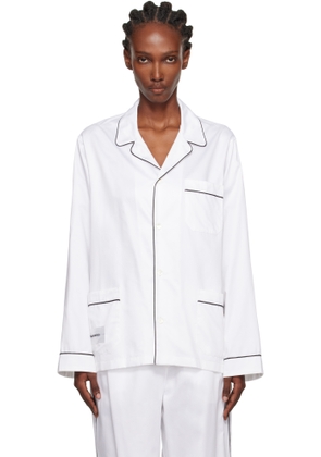 MAGNIBERG White Sorbetto Pyjama Shirt