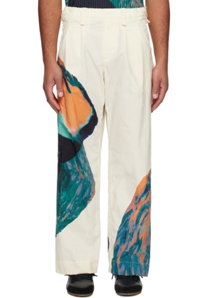 HOMME PLISSÉ ISSEY MIYAKE Beige Agate Trousers