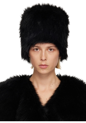 Nicklas Skovgaard Black SSENSE Exclusive Margrethe Hat