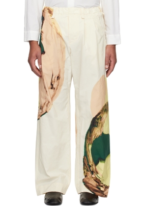 HOMME PLISSÉ ISSEY MIYAKE Beige Agate Trousers