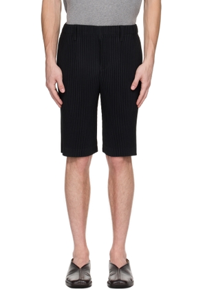 HOMME PLISSÉ ISSEY MIYAKE Black Tailored Pleats 2 Shorts