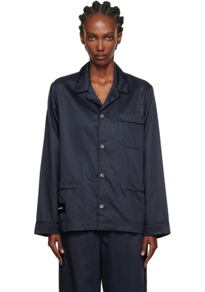 MAGNIBERG Navy Sorbetto Pyjama Shirt