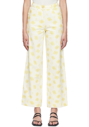 HELMSTEDT Off-White Ebi Jeans