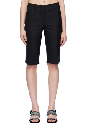 Dries Van Noten Black Four-Pocket Shorts