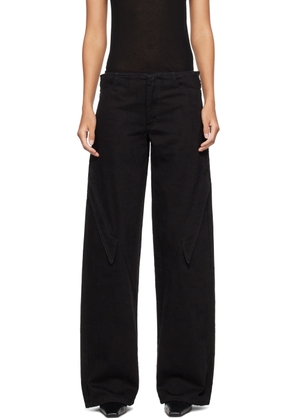 HELIOT EMIL Black Mycelium Jeans