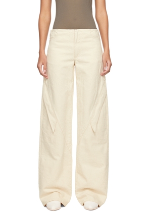 HELIOT EMIL Off-White Mycelium Jeans