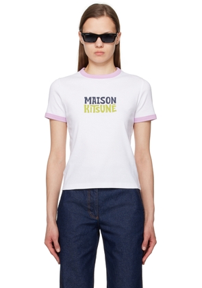 Maison Kitsuné White Surfing Club T-Shirt