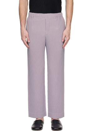 HOMME PLISSÉ ISSEY MIYAKE Purple Tailored Pleats 2 Trousers