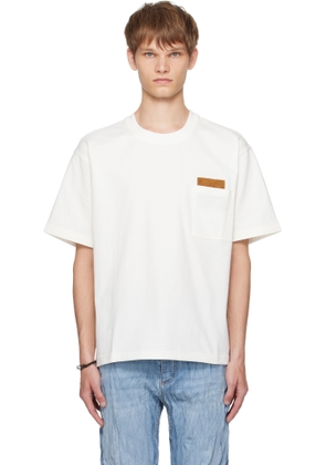 Bottega Veneta Off-White Pima Cotton Jersey T-shirt