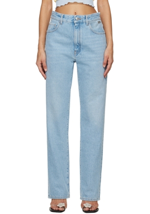 GCDS Blue Choker Jeans