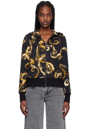 Versace Jeans Couture Black Zip Hoodie