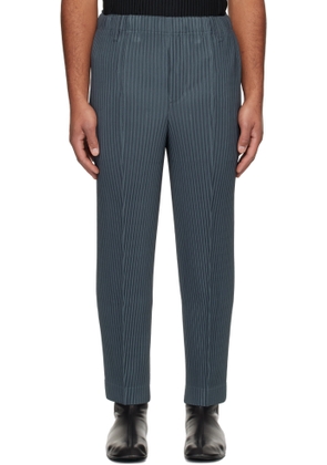 HOMME PLISSÉ ISSEY MIYAKE Blue Compleat Trousers