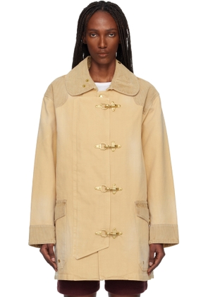 Wales Bonner Beige 'The Sierra' Coat