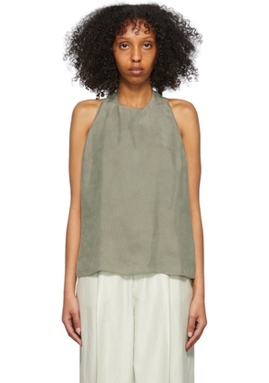 Filippa K Green Cupro Tank Top
