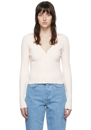 rag & bone Off-White Viscose Cardigan
