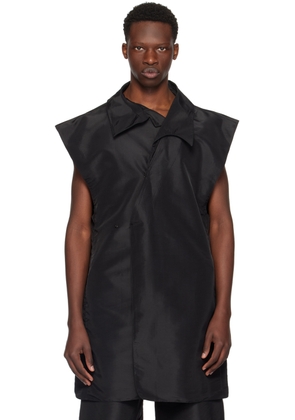 Nuba Black Cap Sleeve Shirt