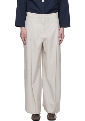 Max Mara Gray Glicine Trousers
