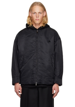 Valentino Black Iconic Stud Bomber